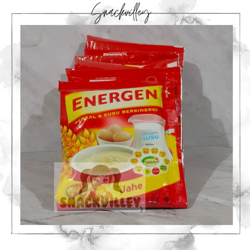 

Energen jahe / cokelat / vanilla / kacang hijau isi 10pcs