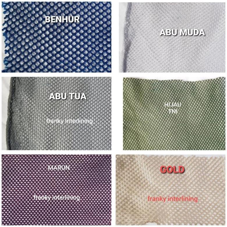 Kain Jala/ Furing Mesh Lebar 120Cm Harga Untuk Per Meter
