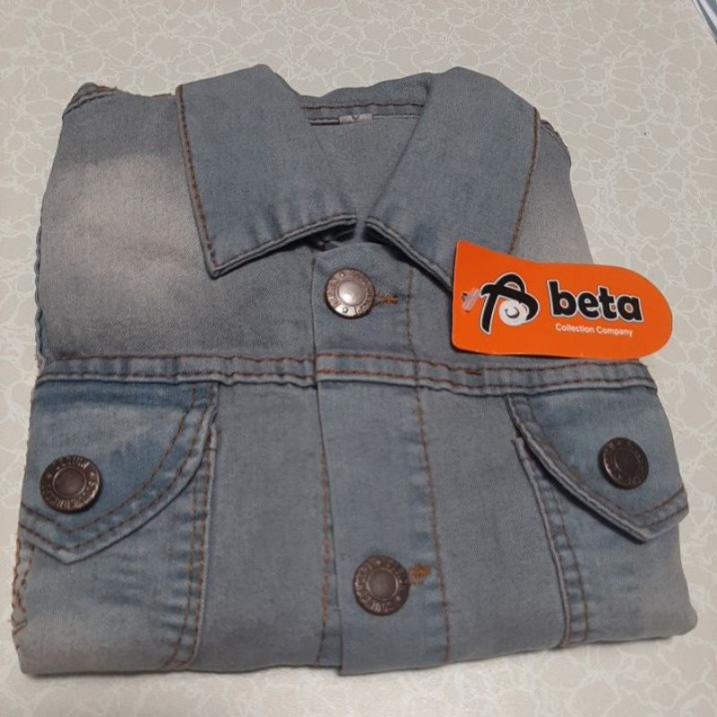 Jaket jeans anak