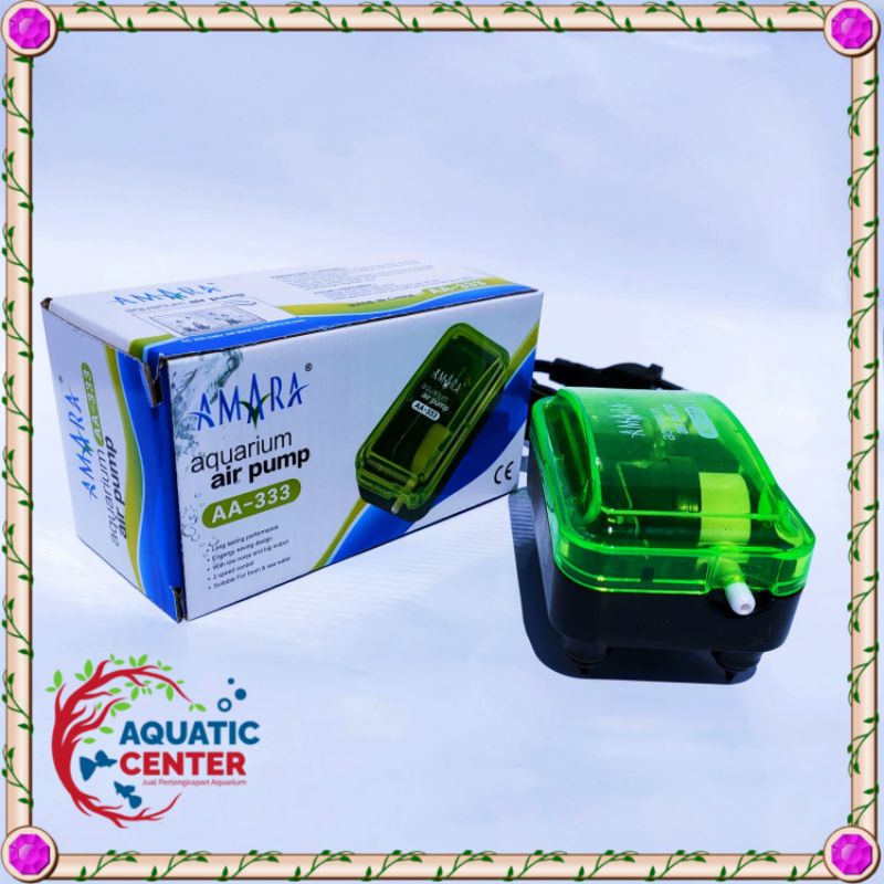 AMARA AA 333 MESIN POMPA AERATOR 1 LUBANG