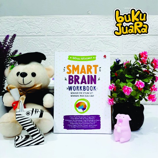 NEW BUKU SMART BRAIN WORKBOOK CARA MENGASAH OTAK SETAJAM SILET MENANGKAL PIKUN SEGALA UMUR
