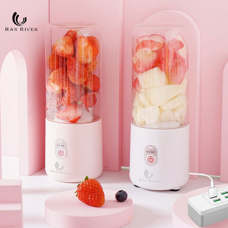 VITAMER Juicer 350ML / 500ML ORIGINAL 100% BLENDER PORTABLE Blender Juice Mini USB 4 Mata