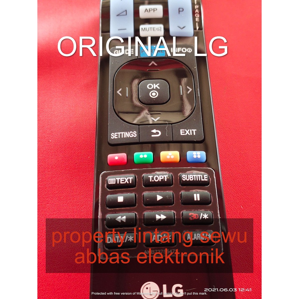 REMOT LCD LED TV LG SMART TV ORIGINAL