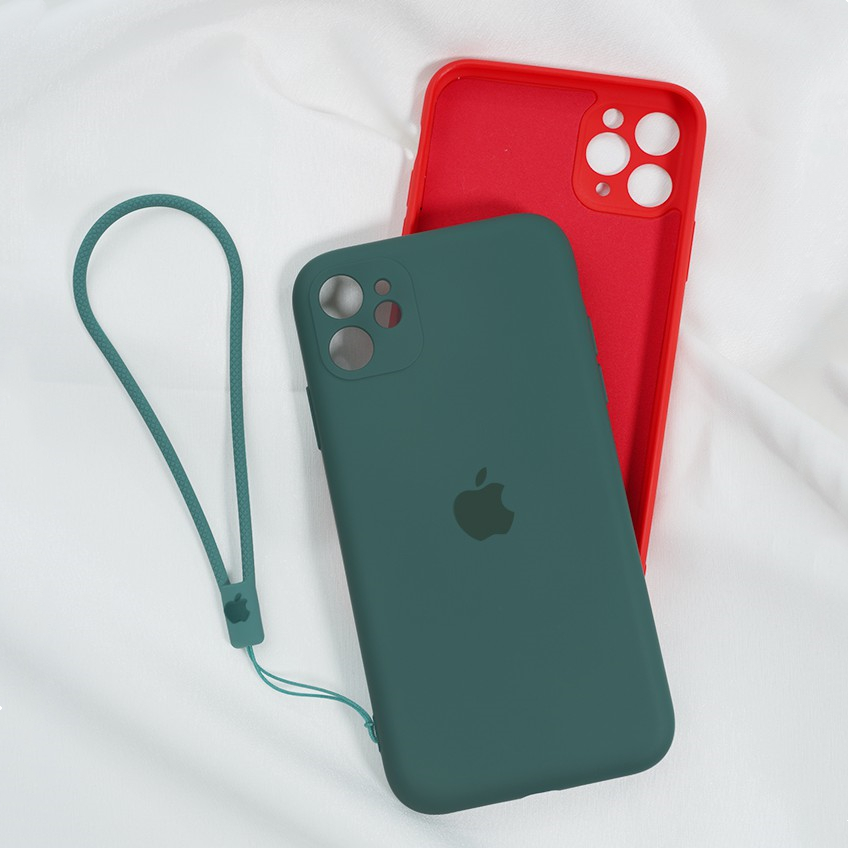 Soft Case Silikon untuk iPhone Xs Max XR 7/8 Plus Perlindungan Lensa Anti Jatuh Casing