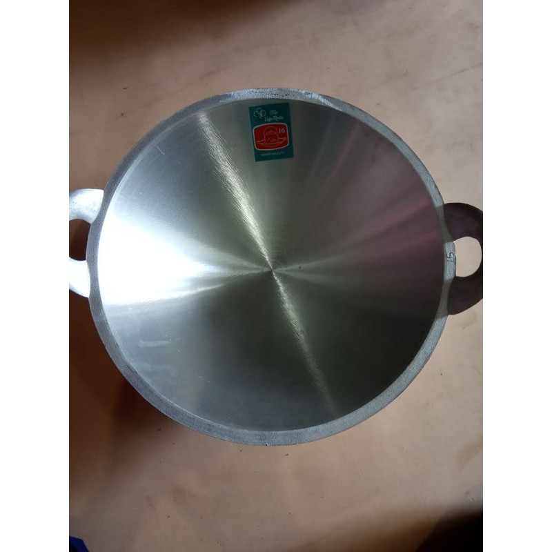 Kuali / Wajan / Penggorengan Aluminium Kuali Tebal Nomor 16 / 41 cm