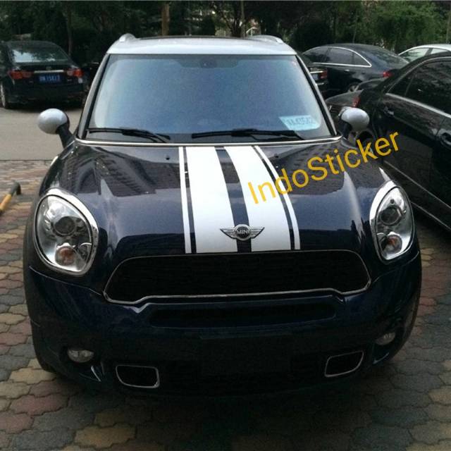 Sticker stiker mobil mini Cooper stiker kap mobil mini Cooper