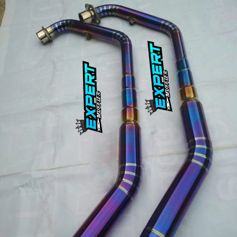Leher knalpot racing cb 150r cbr 150r bluemon full cacing manteb abiez