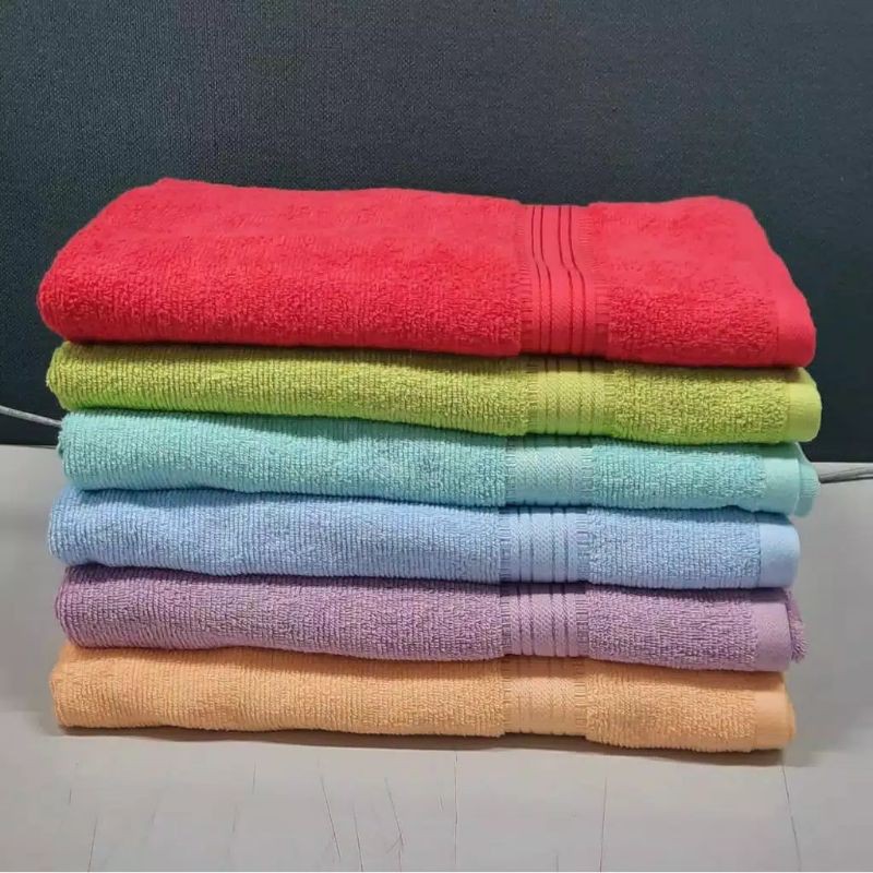 Handuk Merah Putih Jumbo 140x70 Terry Palmer Handuk Mandi 100% Cotton Besar 70x140
