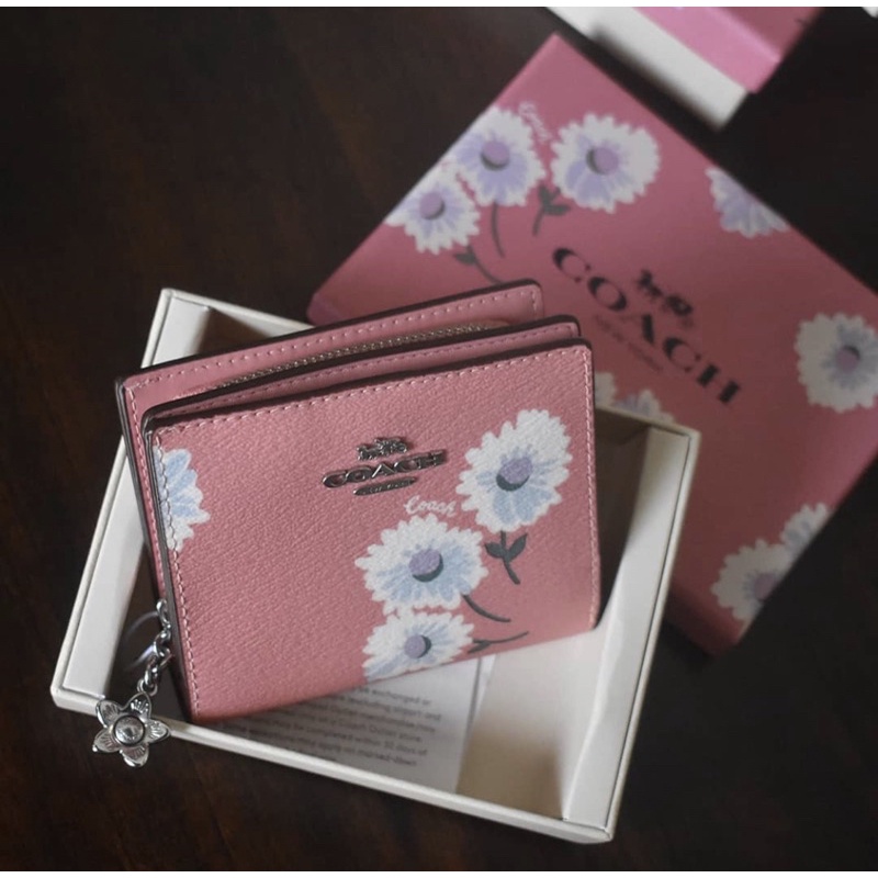 Coach Gift Set Box Daisy Snap Wallet