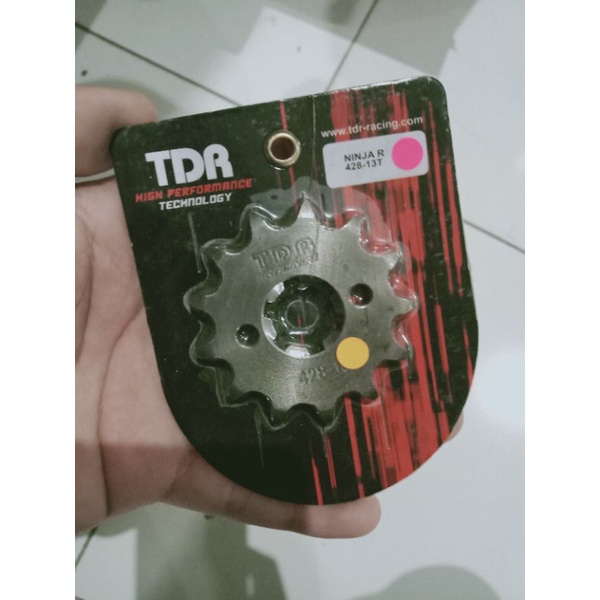 PROMO GEAR GIR DEPAN TDR ORIGINAL NINJA 150 R 150 RR 428 SILVER