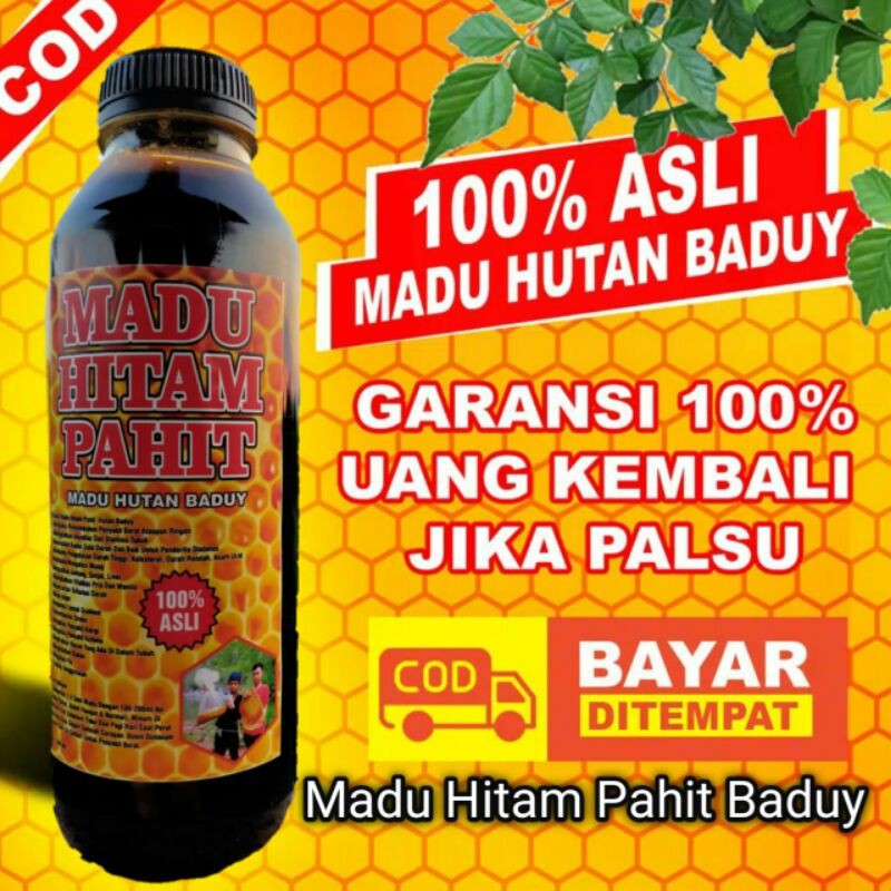 

Madu asli/madu murni/madu hitam pahit 500ml