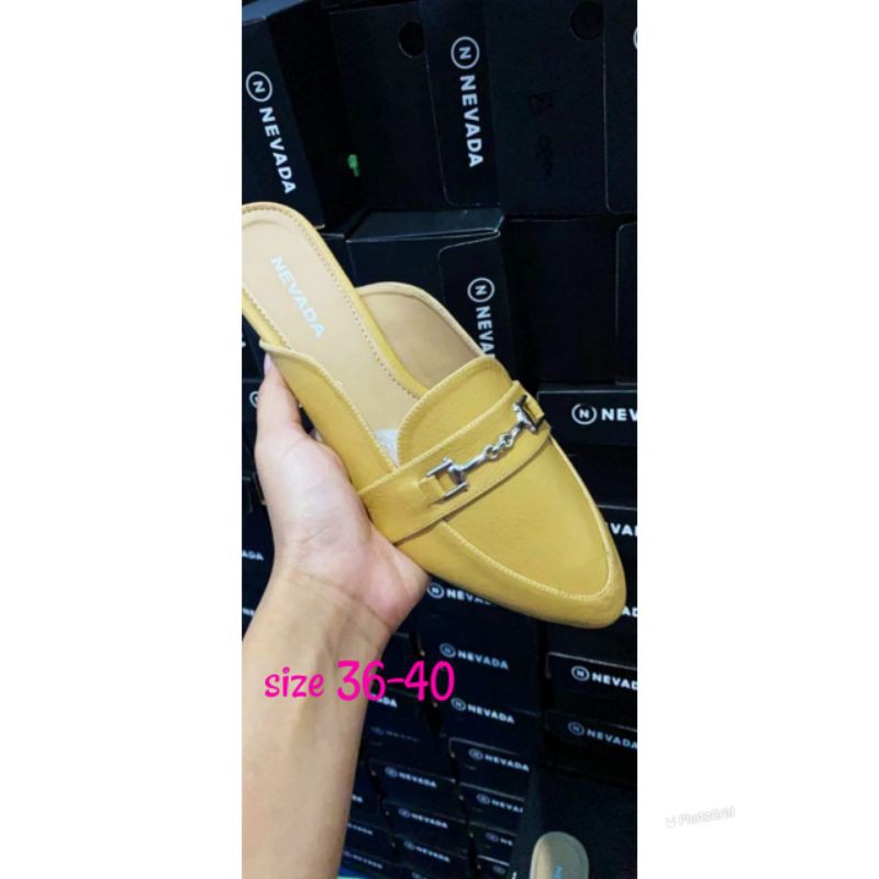 flatshoes Nevada original/pantofel wanita nevada