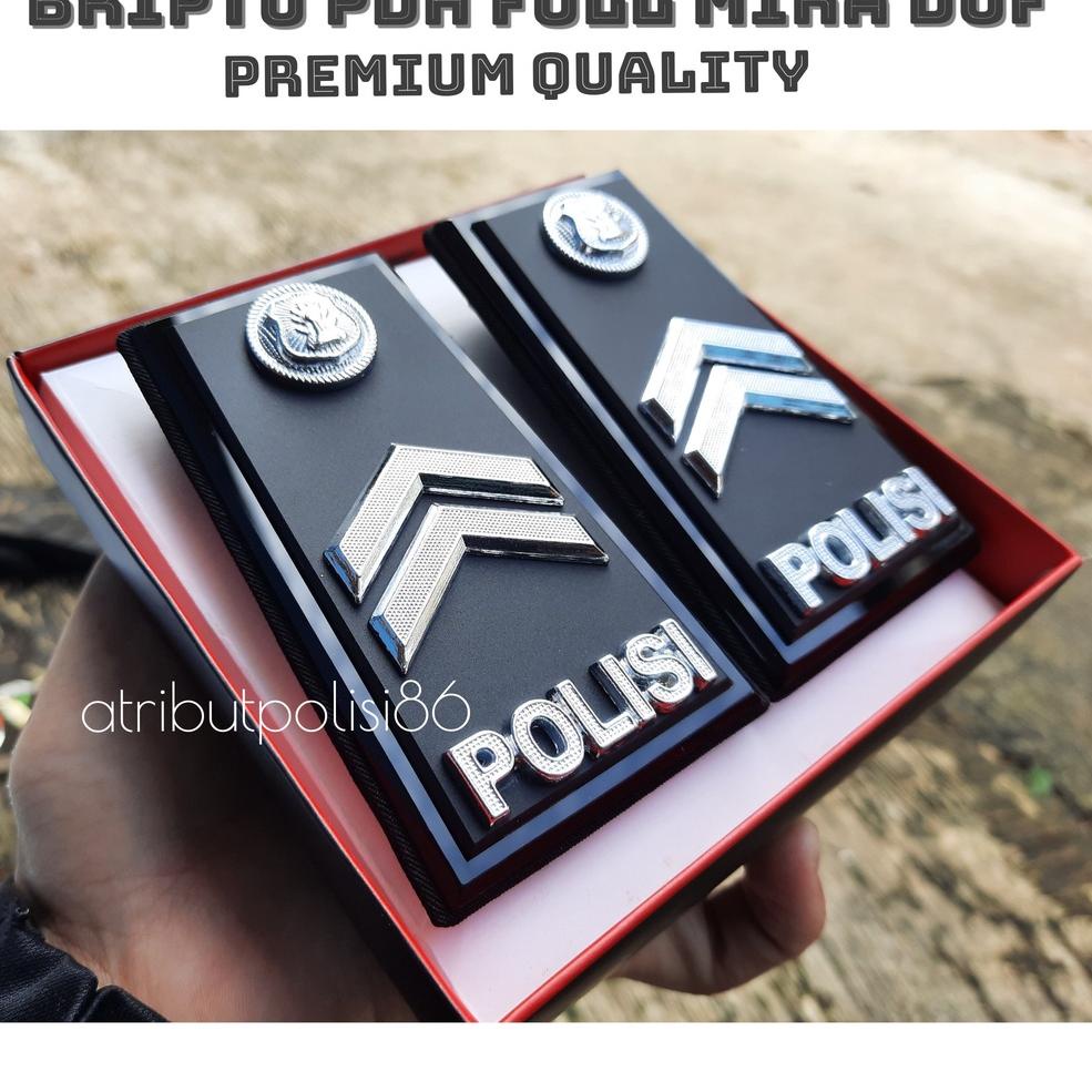 9.9 BIG SALE FASION PANGKAT BRIPTU AKRILIK DOF - PANGKAT BRIPTU POLRI - PANGKAT BRIPTU PDH POLRI