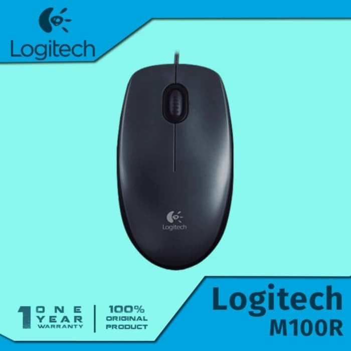 LOGITECH M100R Mouse Optical USB Original