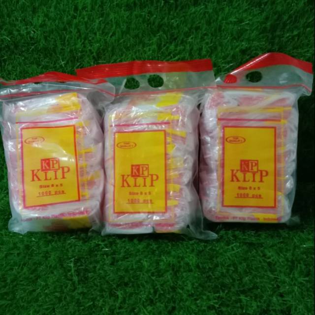 BAGUS SEKALI!!! 100pcs plastik klip KP 5 x 8