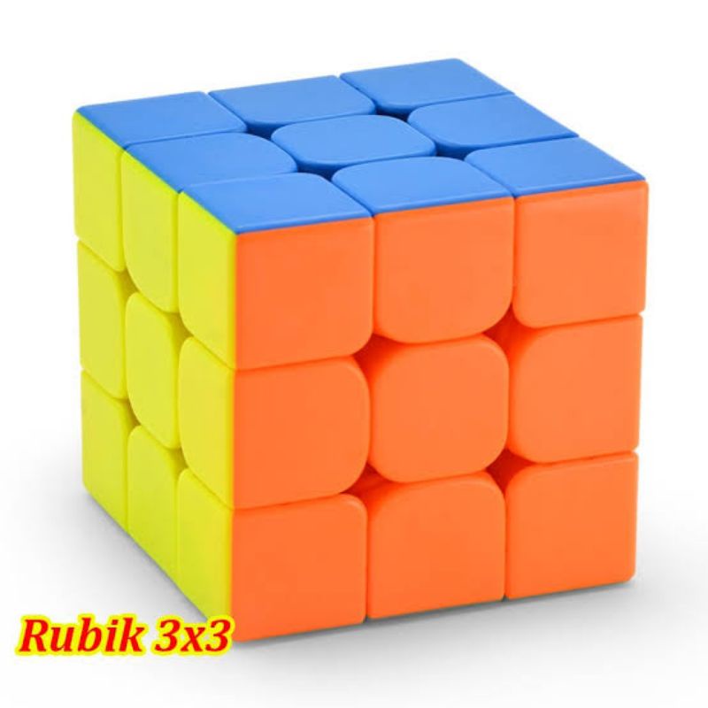 Mainan Edukasi Asak Otak Rubik Cube 3x3 / Mainan Anak Rubik Cube 3x3 / Rubik Magic Cube