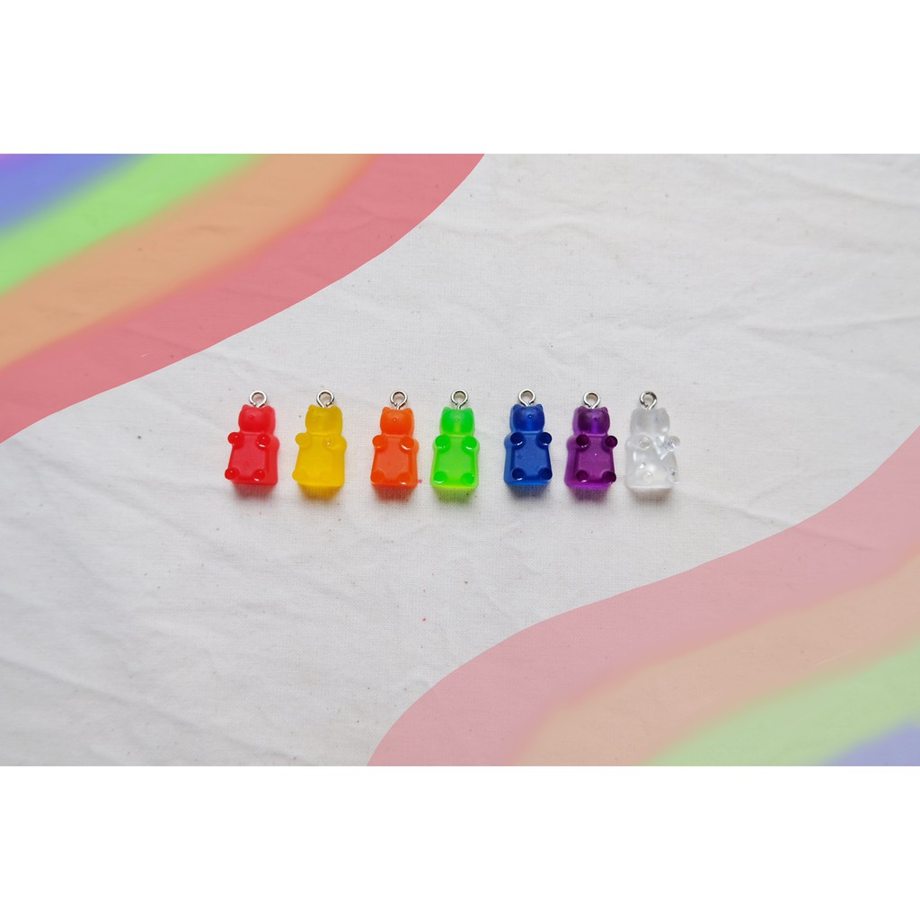 

20 pcs Gummy Bear/Bazel/Charm