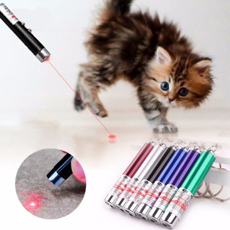 Mainan Kucing Lampu Pointer Interaktif Cat Toy FEFARM