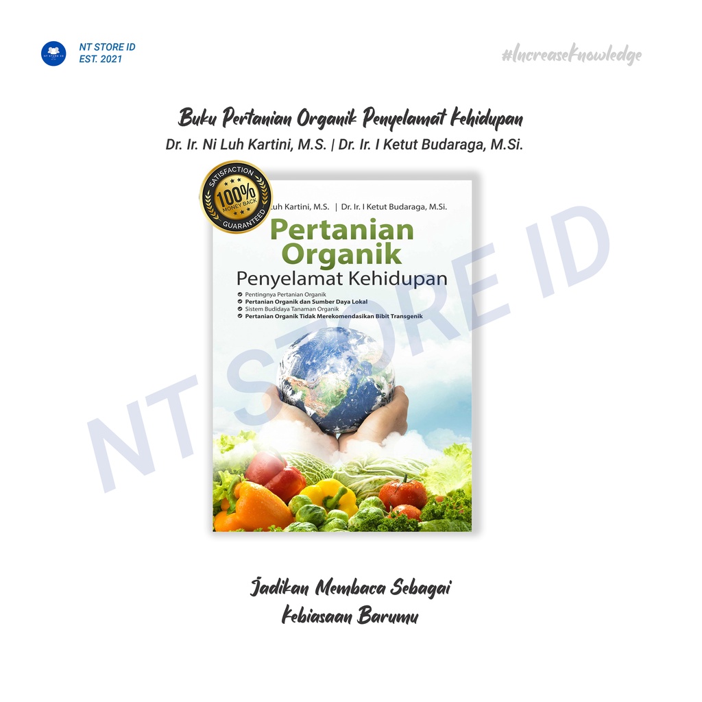 Buku Pertanian Organik Penyelamat Kehidupan