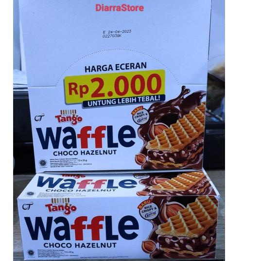 

㊫ Tango Waffle Choco Hazelnut 25gr (Isi 12) Ecer 2.000 TERLARIS 3490 ⌘
