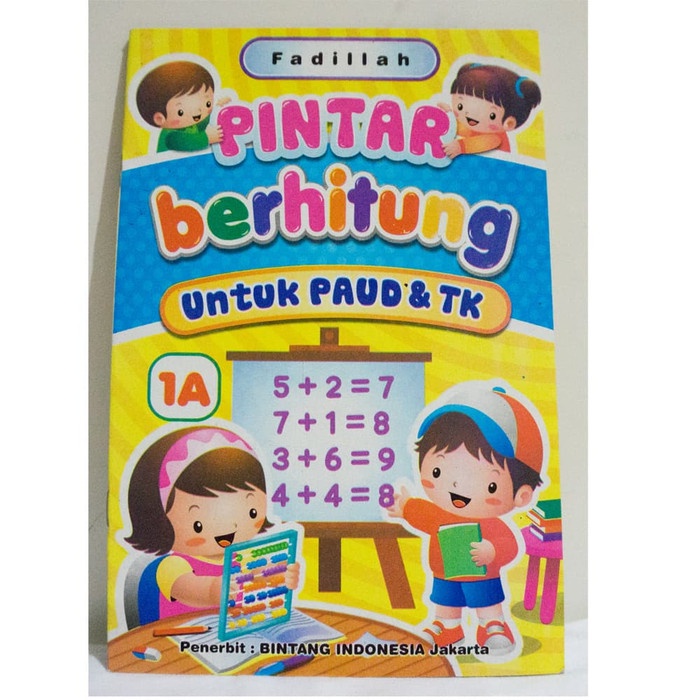 Buku Edukatif Pintar Berhitung untuk PAUD TK  1A 1B | Promo TS