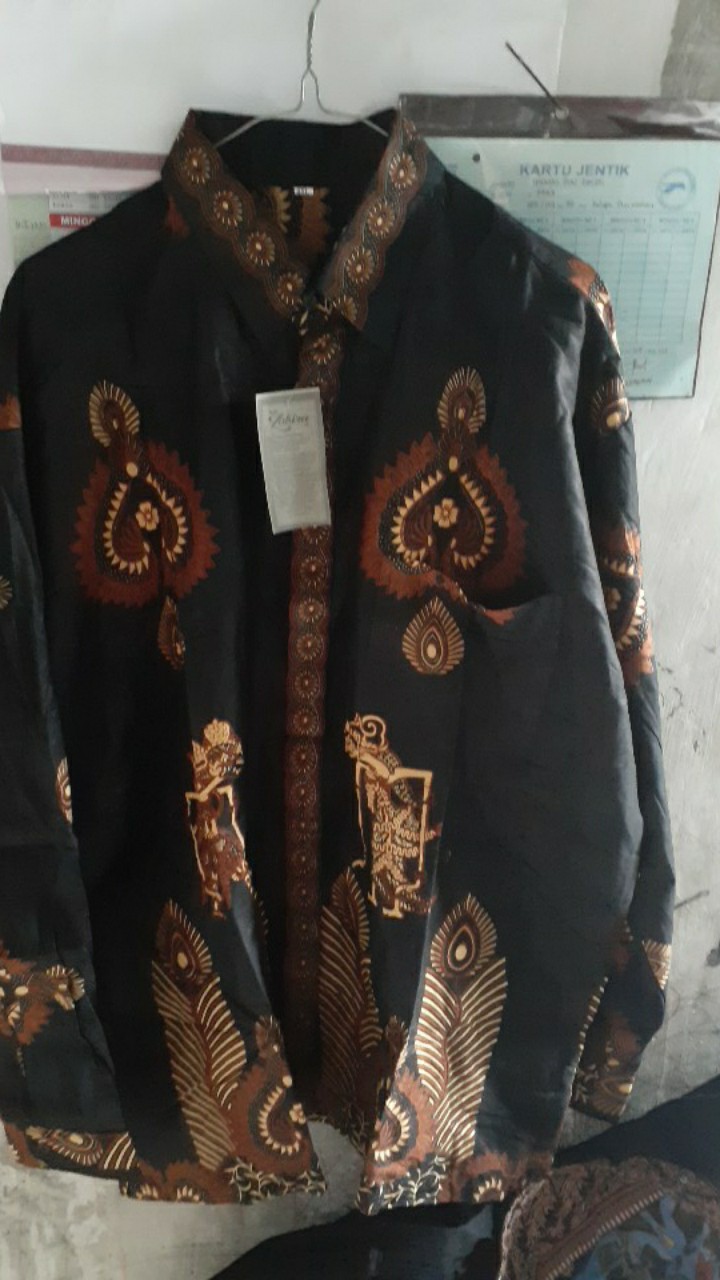 Kemeja Batik Pria Jokowi Ready Jumbo
