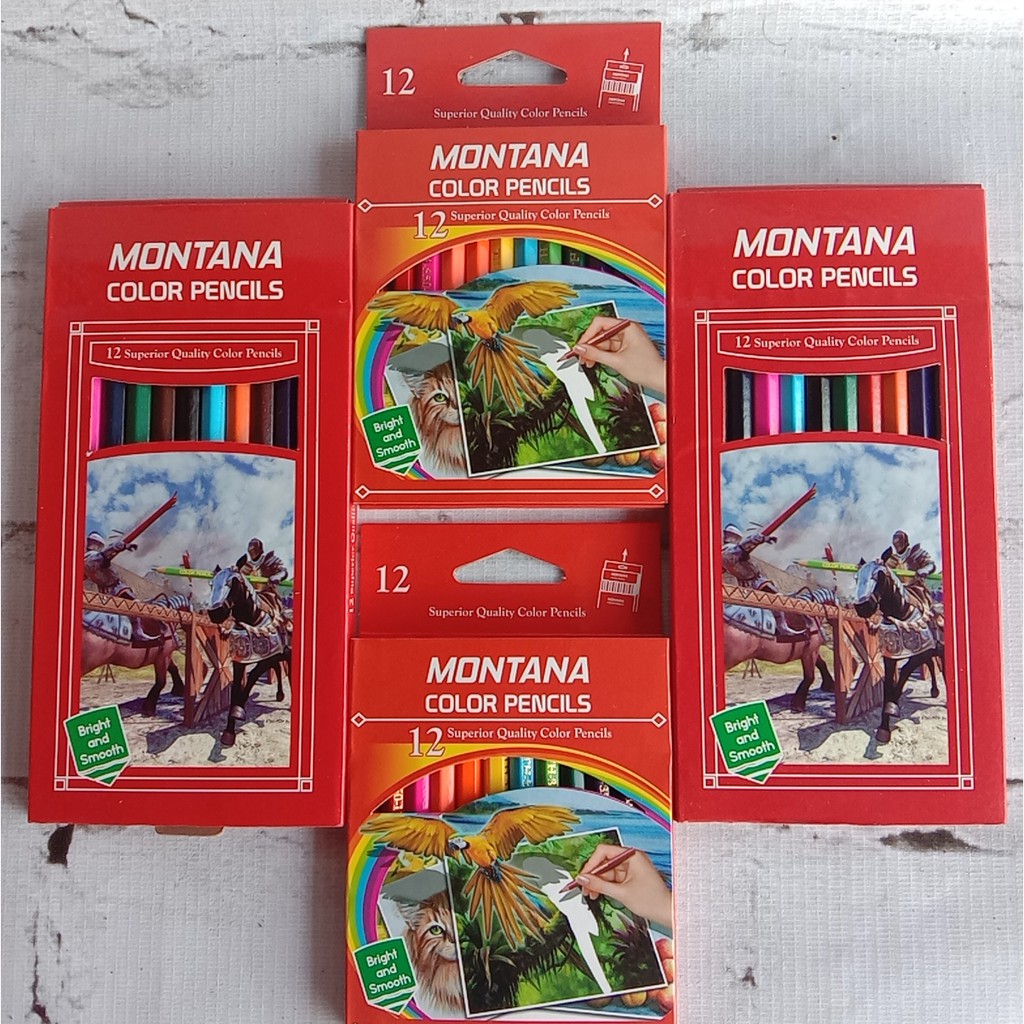 PROMO PENSIL WARNA SET BARU  MURAH (12 warna)-4