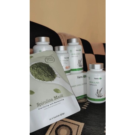 TIENS MASKER SPIRULINA MASKER WAJAH SPIRULINA TIENS
