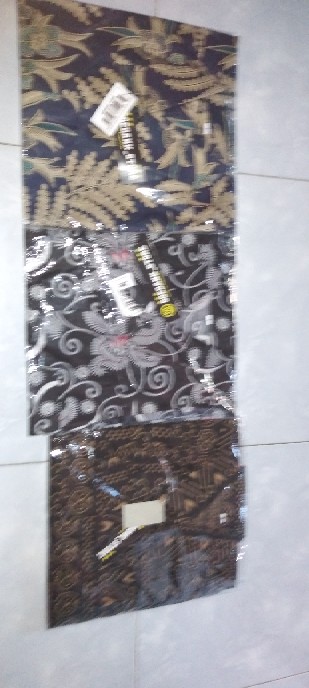 022 Zahira Batik Hrb026 Kenongo Hem Kemeja Batik Pria Lengan Pendek  Katun Primis Halus M L Xl