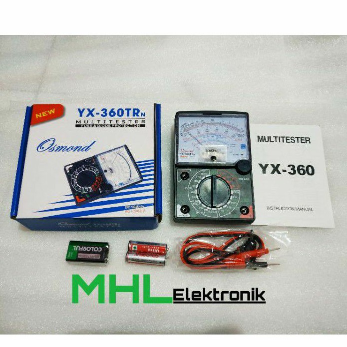 Multitester Analog OSMOND YX-360TRN