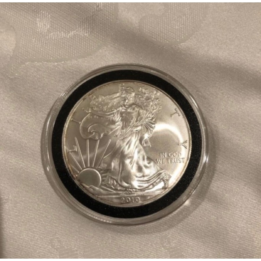 Koin silver 1 oz USA Liberty (31 gr) koin perak asli