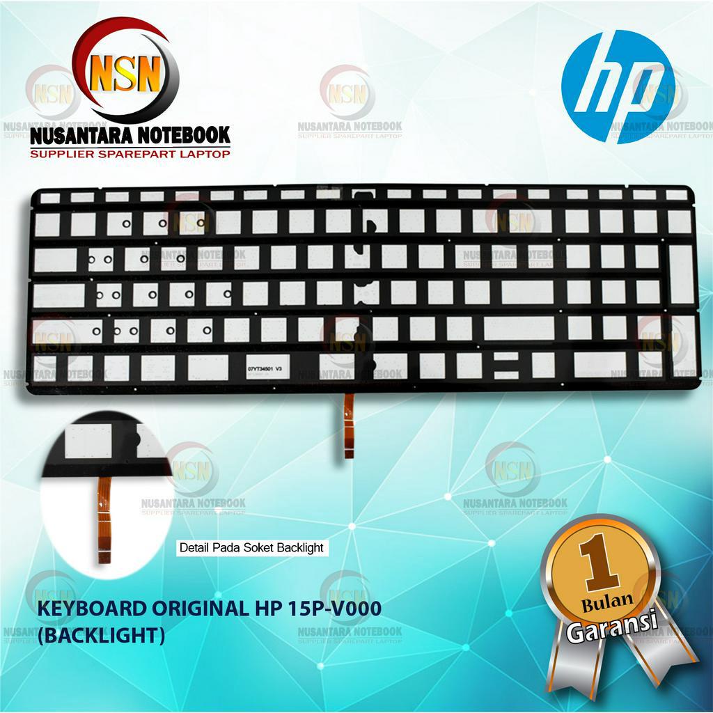 Keyboard Original Laptop HP PAV 15-P V000 Backlight