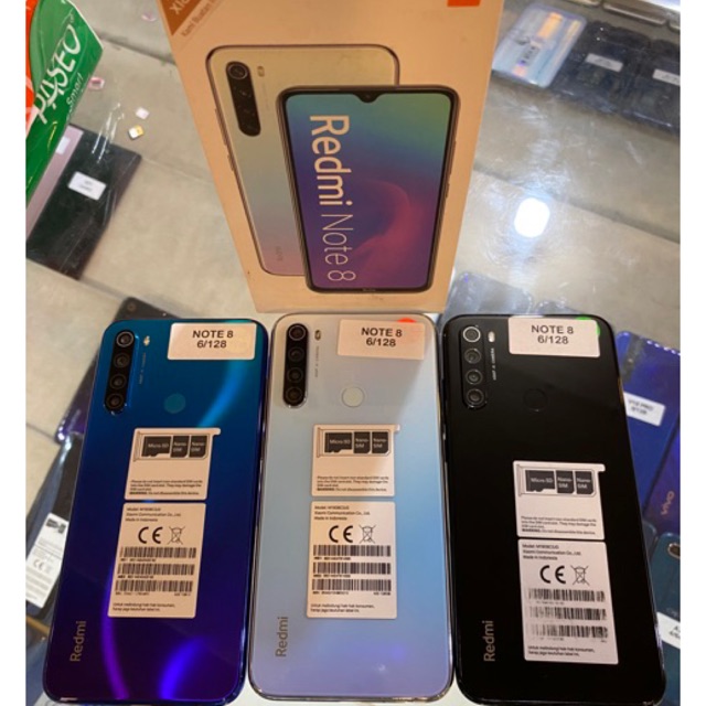 Xiaomi Redmi Note 8 Ram 6 128 Second Like New Garansi Resmi Panjang Indonesia