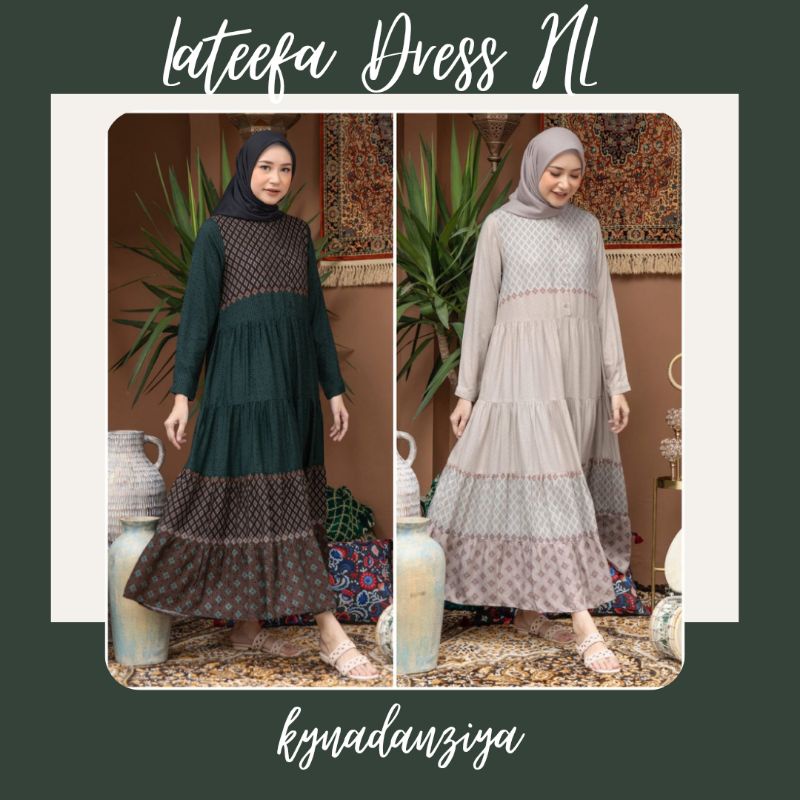 LATEEFA DRESS HEAVEN LIGHTS