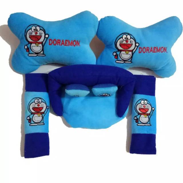 BANTAL MOBIL SET  3 IN 1 BAHAN HALUS