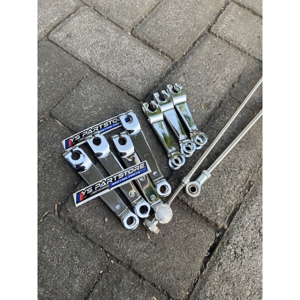 paha rem Byson chrome paha rem rx king chrome set stik rem stenlish dan stand hub