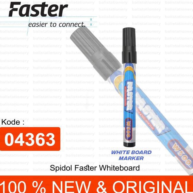 

Kualitas Terbaik] Spidol Faster Whiteboard Hitam