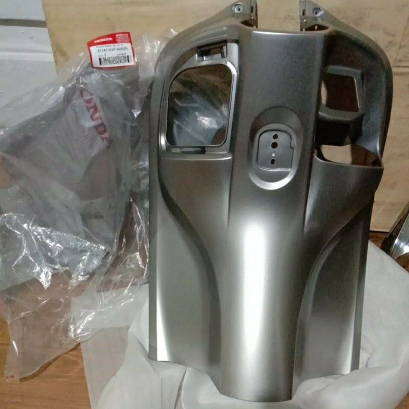 Cover inner dashboard dek kunci kontak scoopy fi esp prestige 2020 2021 2022 K2F silver doff matte