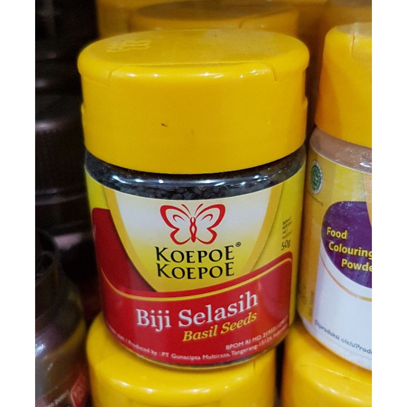 

KOEPOE KOEPOE Biji Selasih Basil Seeds 50GR