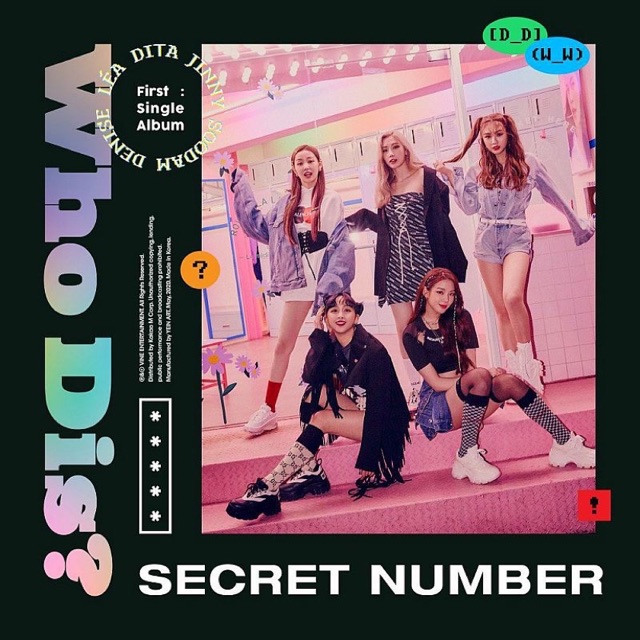 READY STOCK ALBUM ONLY WHO DIS ~ SECRET NUMBER