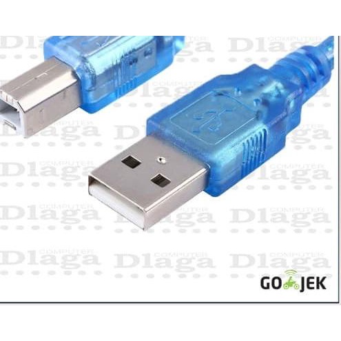 ➦ KABEL USB PRINTER 2.0 HP CANON EPSON KE KOMPUTER PC LAPTOP 3M 3 METER ➾