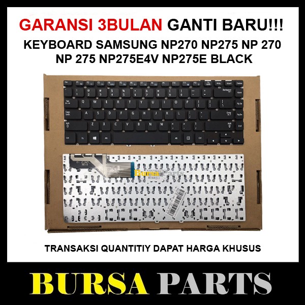 Keyboard Laptop Samsung NP270 275 275E4V NP275E4V 270E4V
