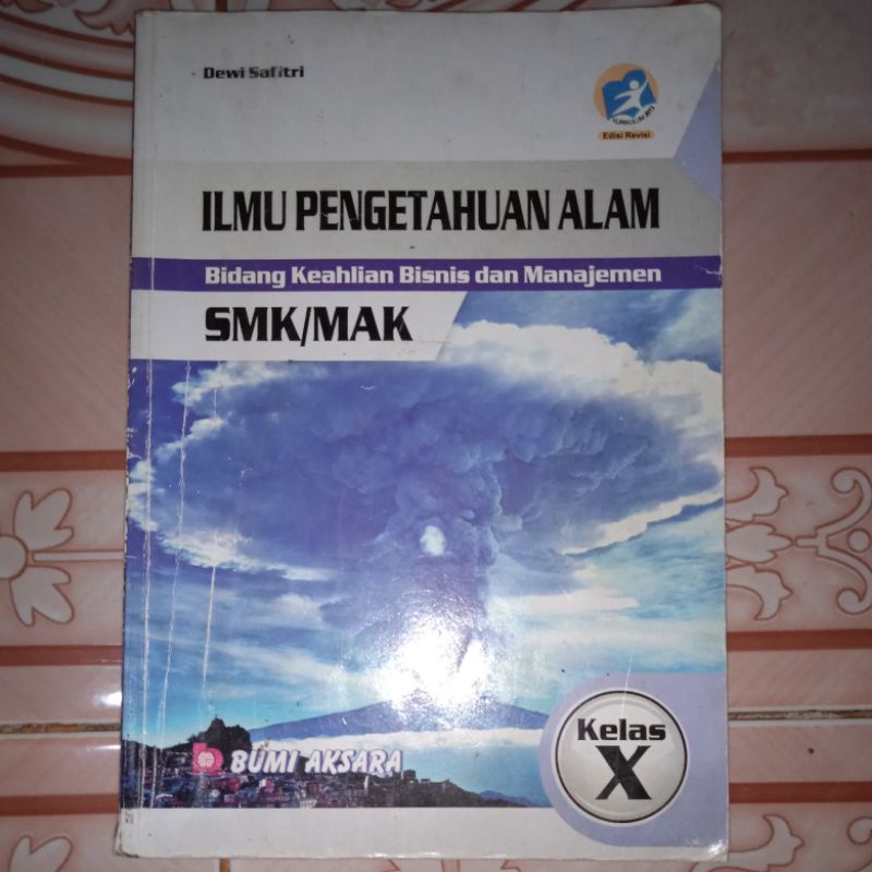 Buku IPA SMK Kelas 10 Penerbit Bumi Aksara
