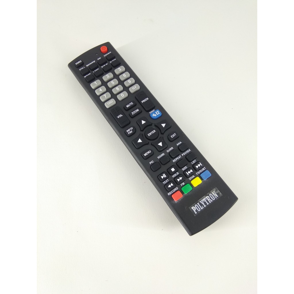 Remot Remote TV Polytron Cinemax Bazzoke Xcel LCD LED Original Pabrik