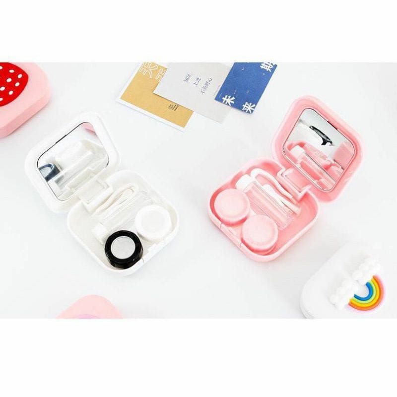 TEMPAT SOFTLENS CASE MINI, ADA CERMIN DIKOTAK