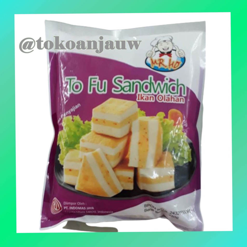 

Mr Ho Tofu Sandwich 450 gr / Steamboat / Tahu Shabu Shabu