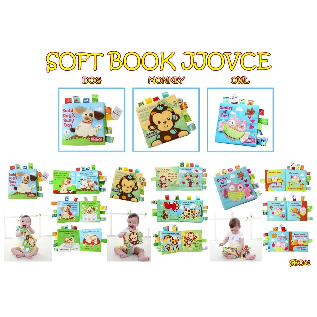 SBO01 SOFTBOOK JJOVCE BUKU BAYI