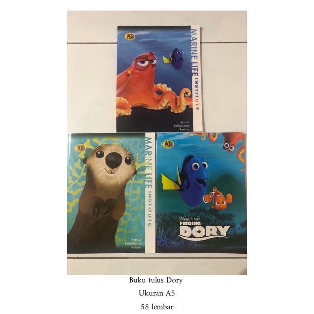 

Buku tulis finding dory