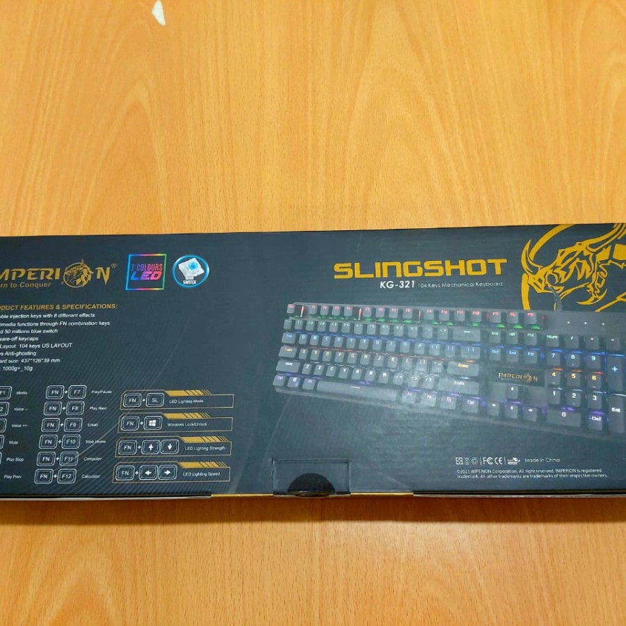 Imperion Keyboard Gaming Mechanical Slingshot KG-321