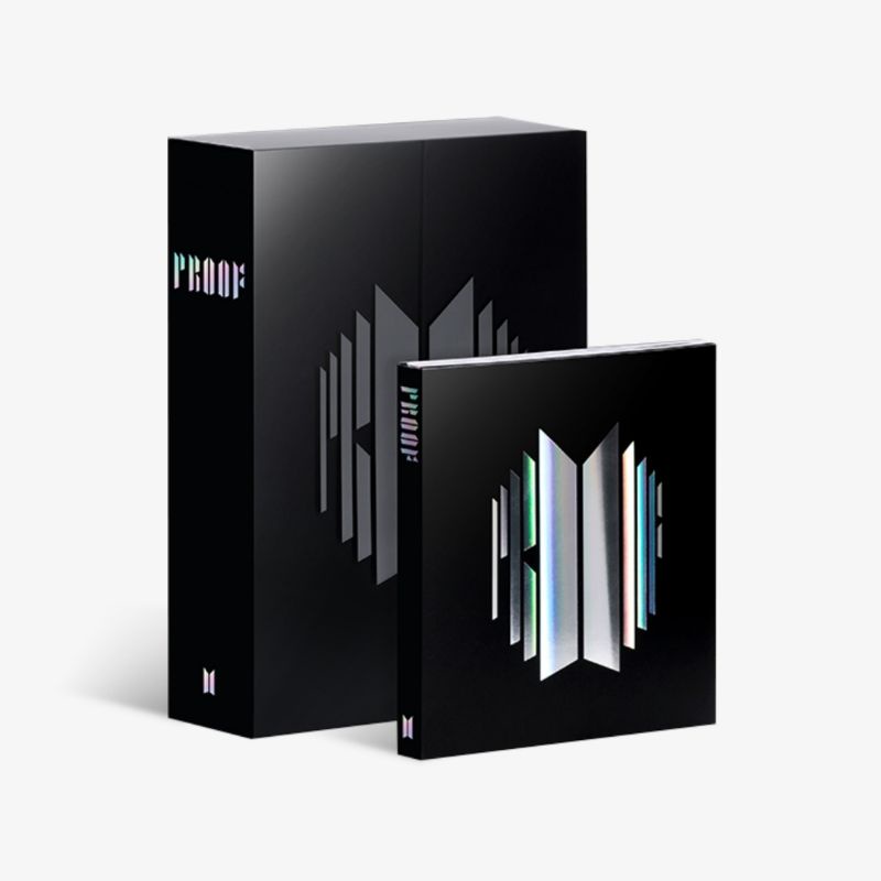 READY INA ALBUM PROOF COMPACT & STANDARD EDITION OFFICIAL WEVERSE 100% V (TAEHYUNG), JUNGKOOK, JIMIN